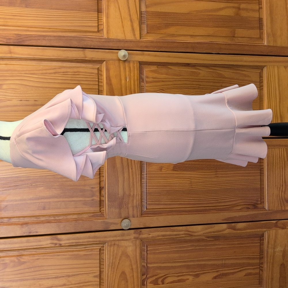Hello Molly Take Chances Blush Dress Size 6 - Picture 6 of 9